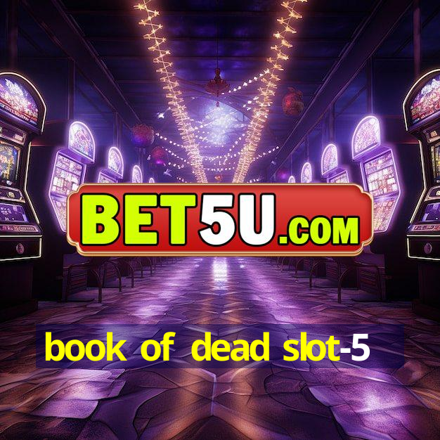 book of dead slot